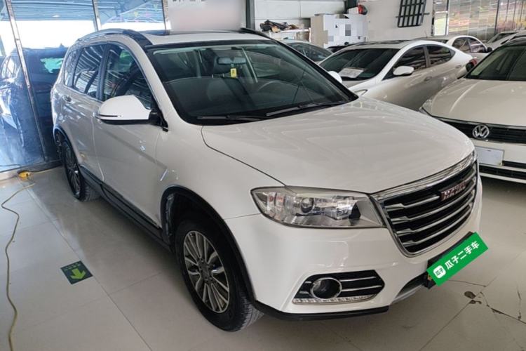 Used Haval H6 2017 Red-Label Sport Edition 1.5T Automatic Two-Wheel Drive Luxury Model Front Right 45 Deg