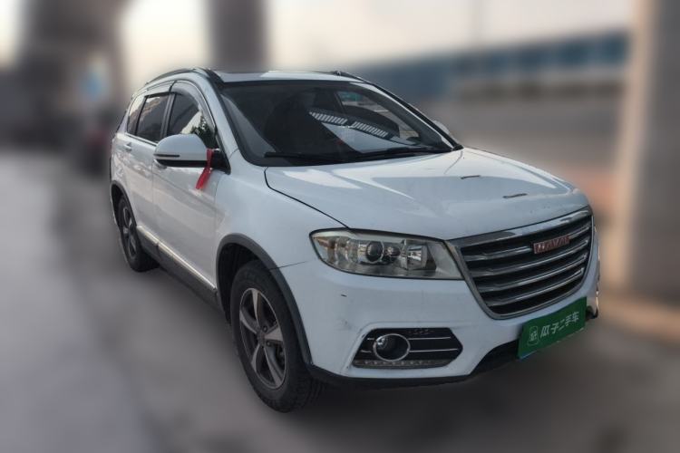 Used Haval H6 2017 Red-Label Sport Edition 1.5T Manual Two-Wheel Drive Elite Model Front Right 45 Deg