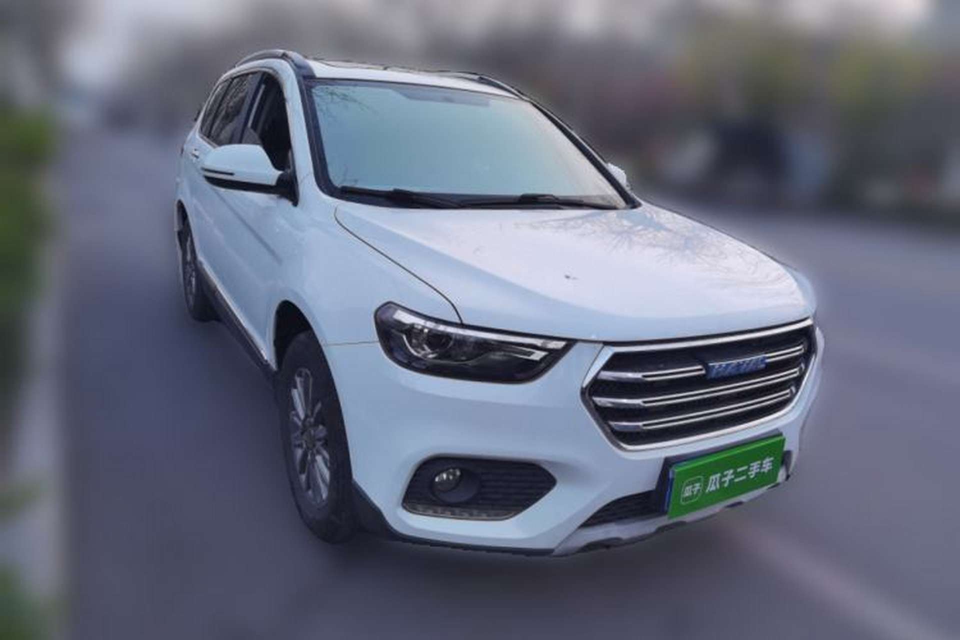 Used Haval H6 2017 Blue Label Sport Edition 1.5T Automatic Two-Wheel Drive Luxury Model Front Right 45 Deg