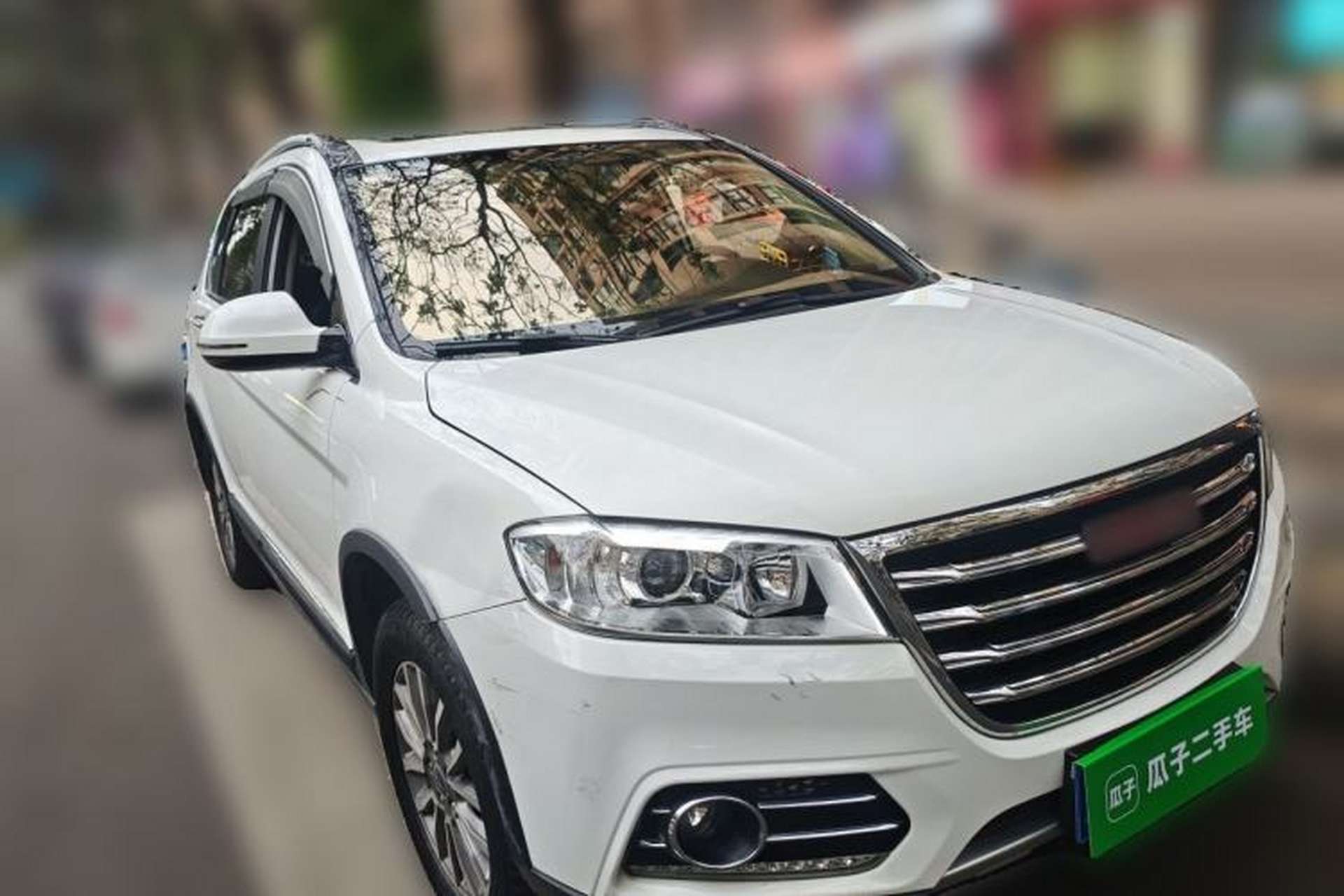 Used Haval H6 2017 Red-Label Sport Edition 1.5T Automatic Two-Wheel Drive Luxury Model Front Right 45 Deg
