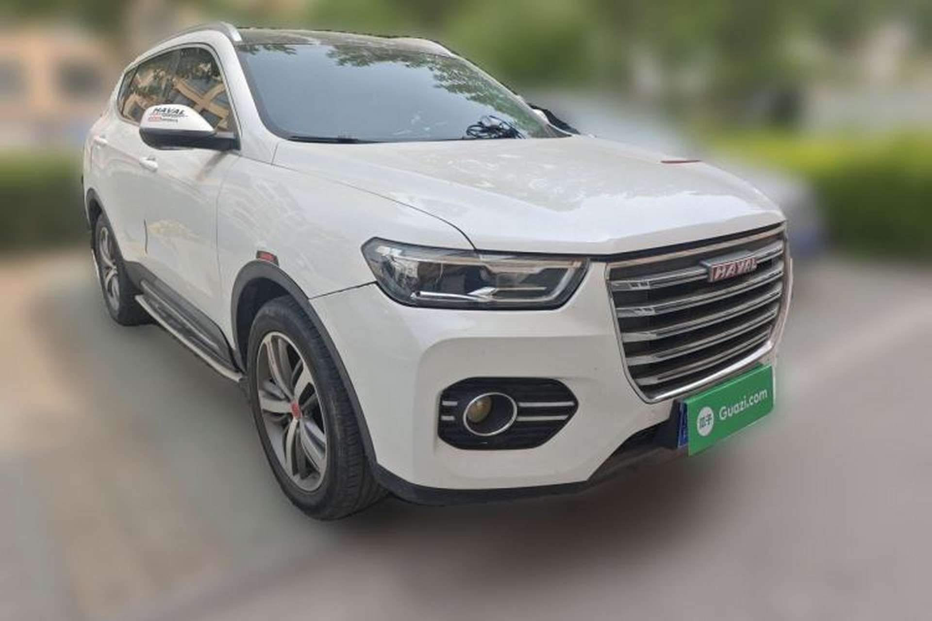 Used Haval H6 2017 Red Label 2.0T Automatic Two-Wheel Drive ZhiShang Model Front Right 45 Deg