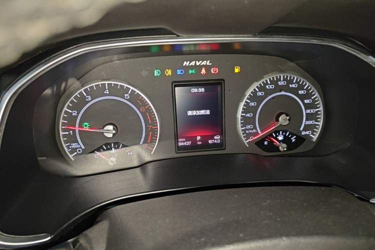Used Haval H6 2017 Red-Label 1.3T Automatic Two-Wheel Drive ZhiShang Model Instrument Cluster