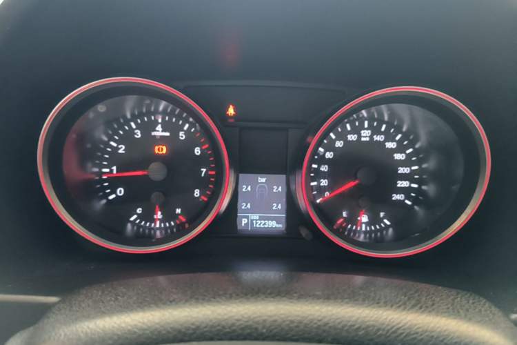 Used Haval H6 2017 Blue Label Sport Edition 1.5T Automatic Two-Wheel Drive Luxury Model Instrument Cluster