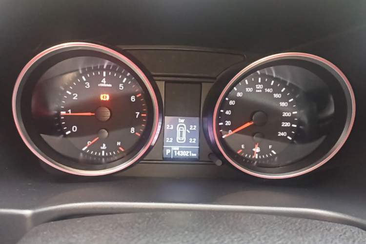 Used Haval H6 2017 Red-Label Sport Edition 1.5T Automatic Two-Wheel Drive Luxury Model Instrument Cluster