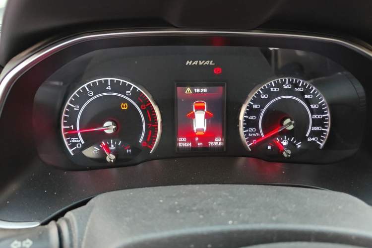 Used Haval H6 2017 Red-Label 1.3T Automatic Two-Wheel Drive Fashion Edition Instrument Cluster