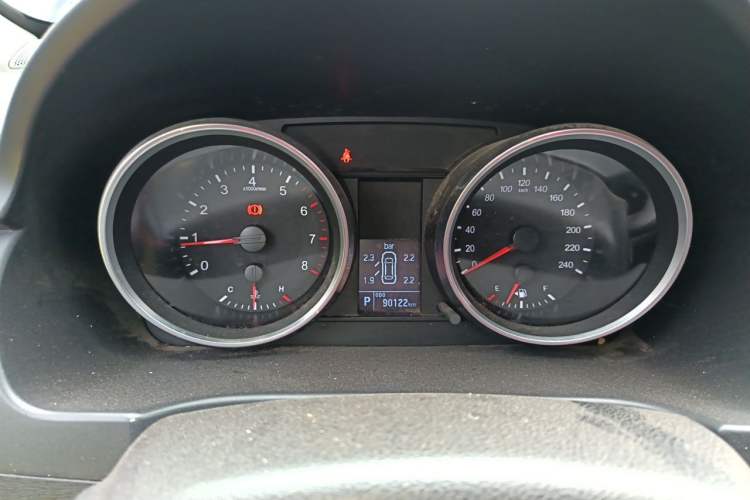 Used Haval H6 2017 Restyled Red-Label Sport Version 1.5T Automatic Two-Wheel Drive Luxury Trim Instrument Cluster