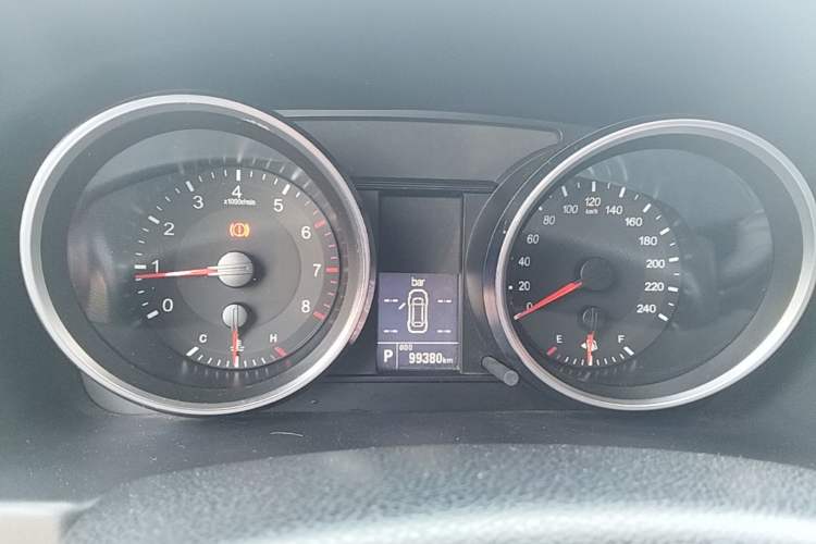 Used Haval H6 2017 Restyled Red-Label Sport Version 1.5T Automatic Two-Wheel Drive Luxury Trim Instrument Cluster