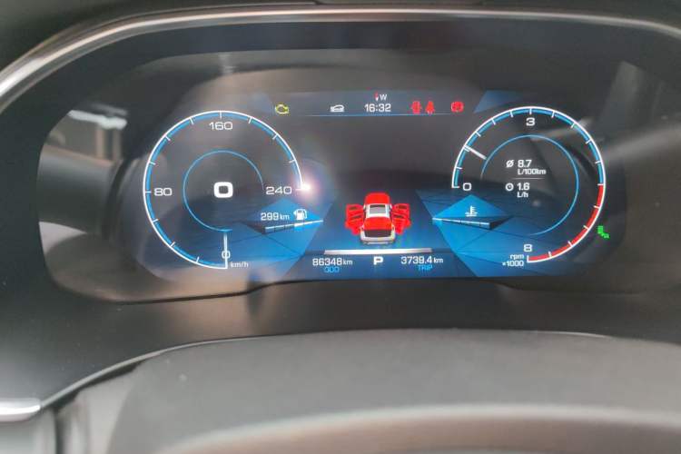Used Haval H6 2017 Blue Label 2.0T Automatic Two-Wheel Drive Leading Model Instrument Cluster