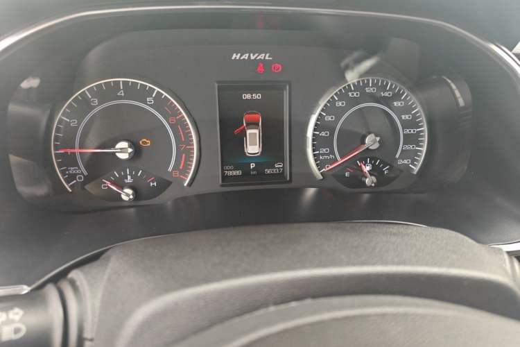 Used Haval H6 2017 Red Label 2.0T Automatic Two-Wheel Drive ZhiShang Model Instrument Cluster