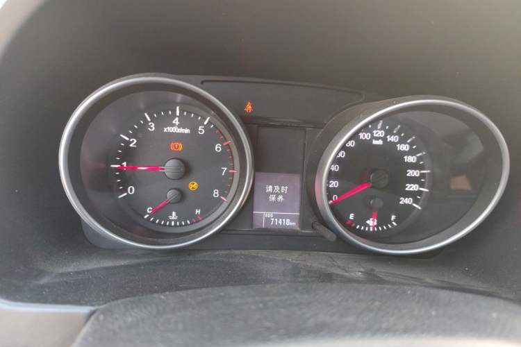 Used Haval H6 2017 Classic Edition 1.5T Manual Two-Wheel Drive Value Model Instrument Cluster