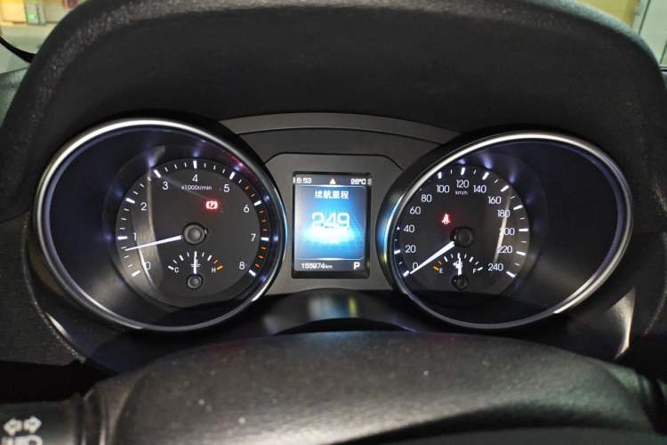 Used Haval H6 2017 Blue Label Sport Edition 1.5T Automatic Two-Wheel Drive Luxury Model Instrument Cluster