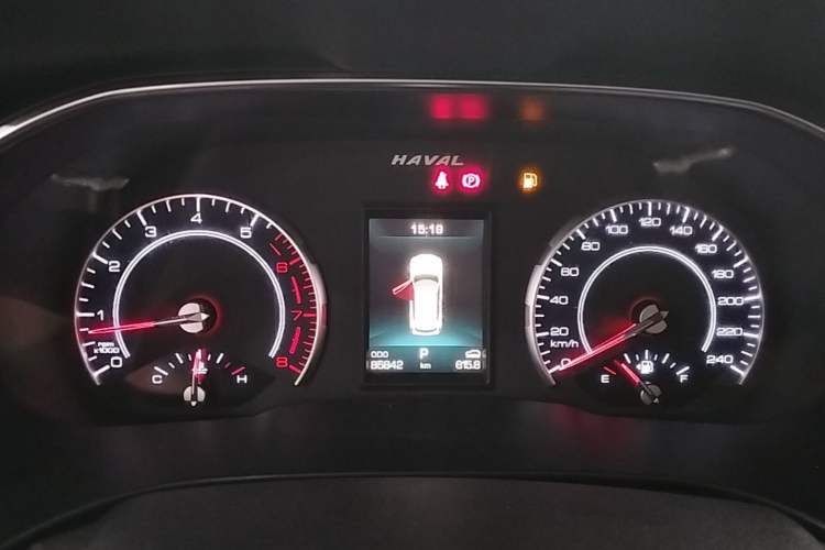 Used Haval H6 2017 Blue Label 1.5T Automatic Two-Wheel Drive ZhiShang Model Instrument Cluster