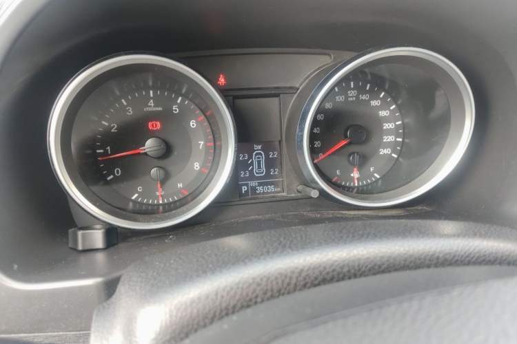 Used Haval H6 2017 Blue Label Sport Edition 1.5T Automatic Two-Wheel Drive Luxury Model Instrument Cluster
