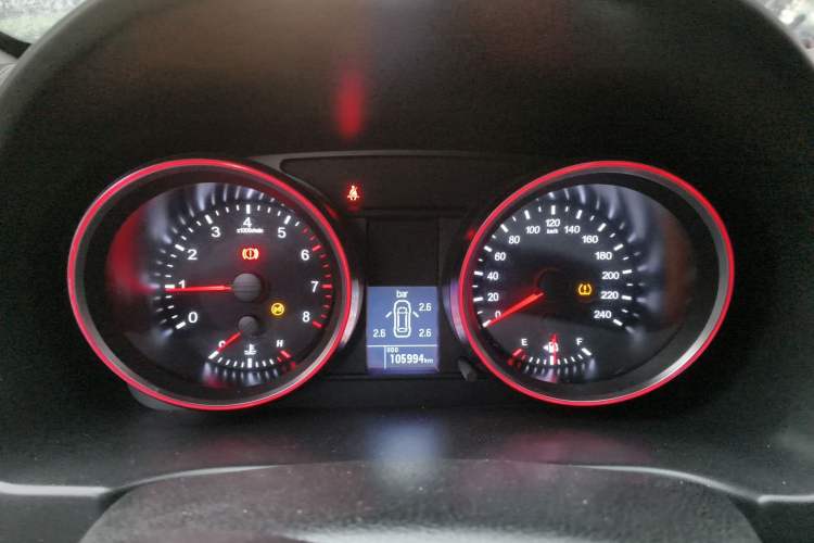 Used Haval H6 2017 Red-Label Sport Edition 1.5T Manual Two-Wheel Drive Elite Model Instrument Cluster