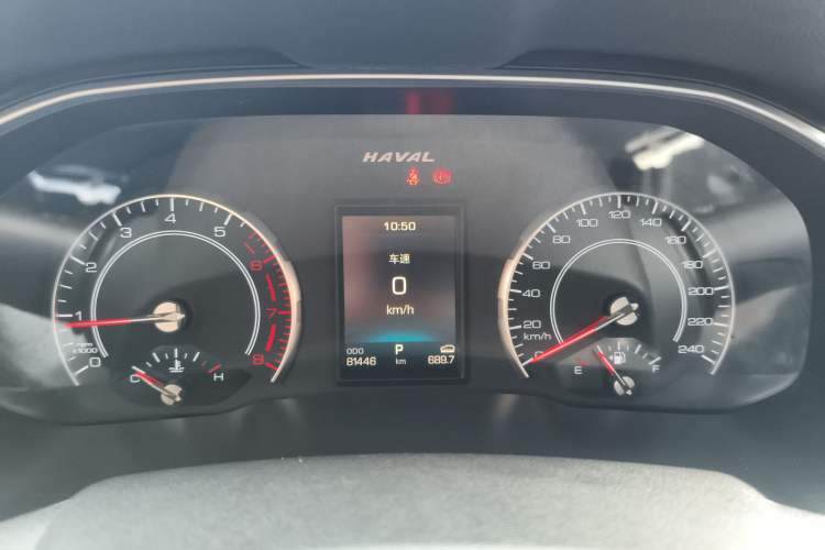 Used Haval H6 2017 Blue Label 1.5T Automatic Two-Wheel Drive ZhiShang Model Instrument Cluster