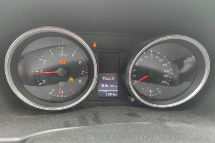 Used Haval H6 2017 Red-Label Sport Edition 1.5T Manual Two-Wheel Drive Elite Model Instrument Cluster