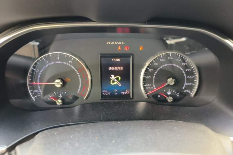 Used Haval H6 2017 Red Label 2.0T Automatic Two-Wheel Drive ZhiShang Model Instrument Cluster
