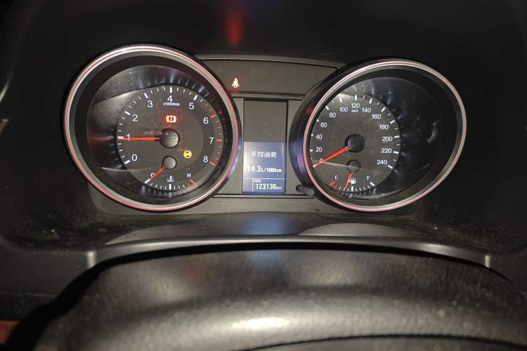 Used Haval H6 2017 Red-Label Sport Edition 1.5T Manual Two-Wheel Drive Elite Model Instrument Cluster