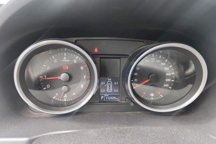 Used Haval H6 2017 Blue Label Sport Edition 1.5T Automatic Two-Wheel Drive Luxury Model Instrument Cluster
