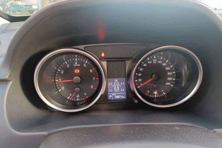 Used Haval H6 2017 Red-Label Sport Edition 1.5T Automatic Two-Wheel Drive Luxury Model Instrument Cluster
