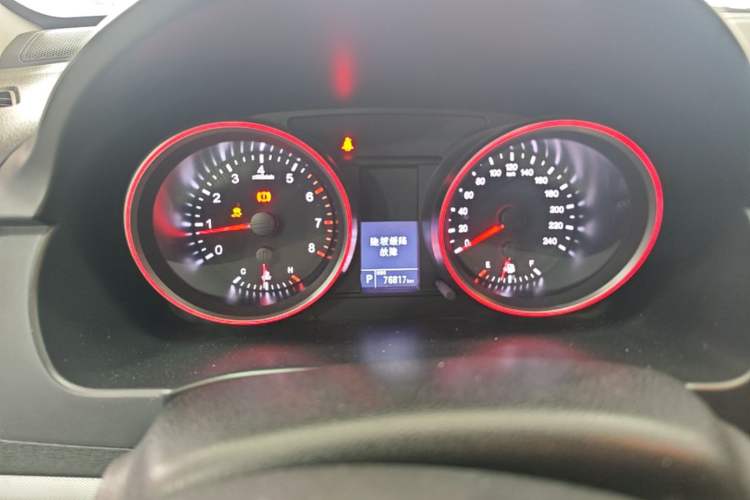 Used Haval H6 2017 Red-Label Sport Edition 1.5T Automatic Two-Wheel Drive Luxury Model Instrument Cluster
