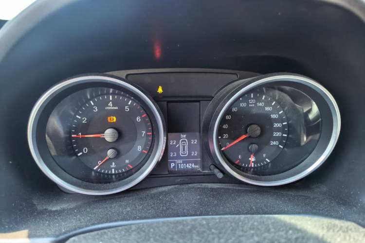 Used Haval H6 2017 Blue Label Sport Edition 1.5T Automatic Two-Wheel Drive Luxury Model Instrument Cluster