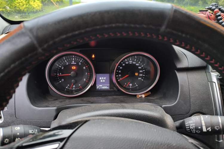 Used Haval H6 2017 Blue Label Sport Edition 1.5T Automatic Two-Wheel Drive Luxury Model Instrument Cluster