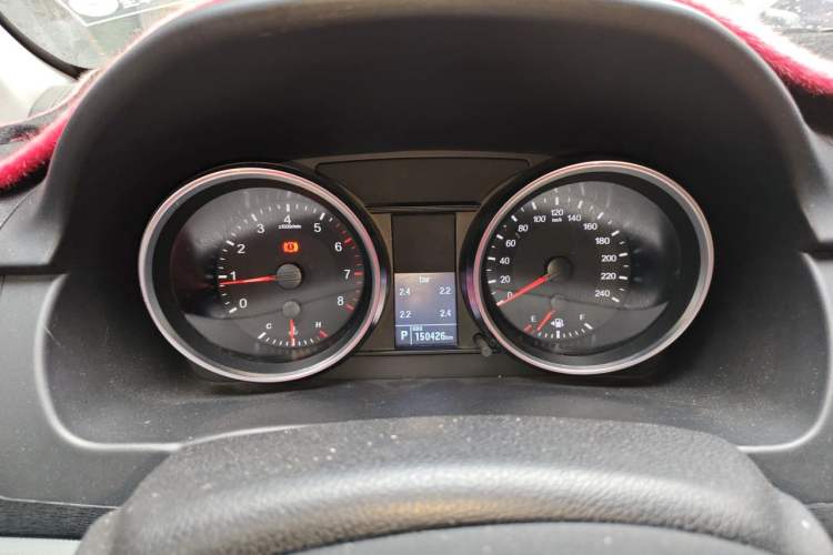 Used Haval H6 2017 Blue Label Sport Edition 1.5T Automatic Two-Wheel Drive Luxury Model Instrument Cluster