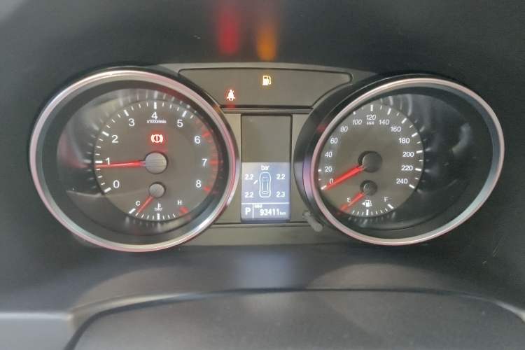 Used Haval H6 2017 Restyled Red-Label Sport Version 1.5T Automatic Two-Wheel Drive Luxury Trim Instrument Cluster