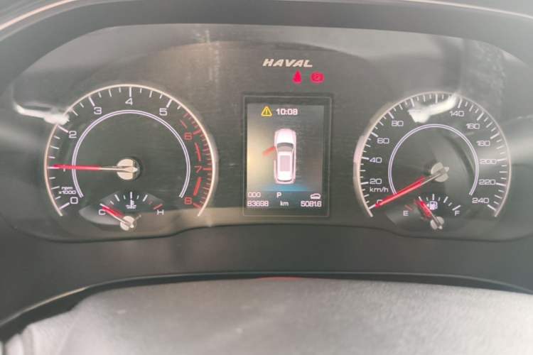Used Haval H6 2017 Red Label 2.0T Automatic Two-Wheel Drive ZhiShang Model Instrument Cluster
