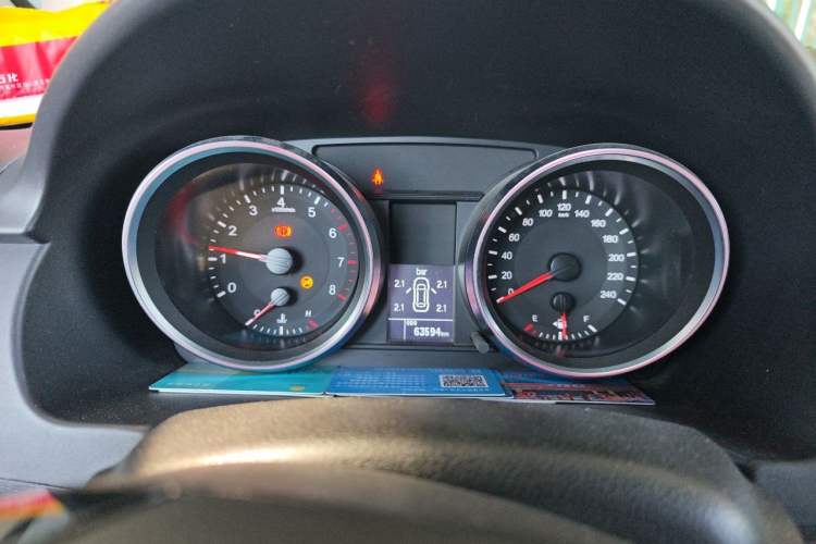 Used Haval H6 2017 Red-Label Sport Edition 1.5T Manual Two-Wheel Drive Elite Model Instrument Cluster