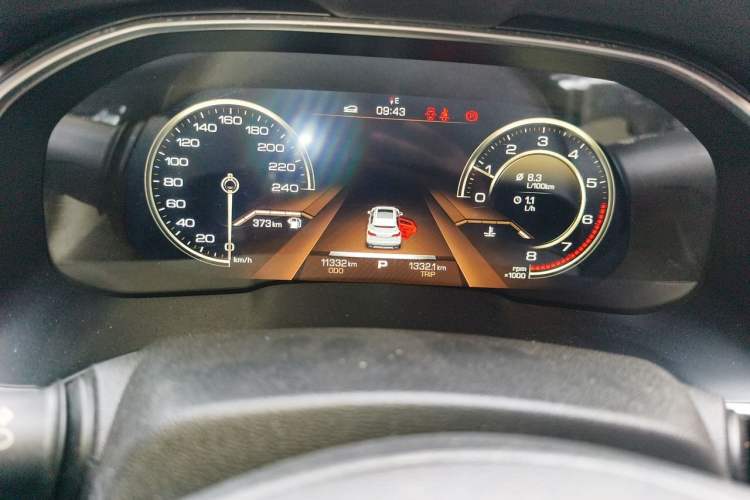 Used Haval H6 2017 Blue Label 1.5T Automatic Two-Wheel Drive Leading Plus Model Instrument Cluster