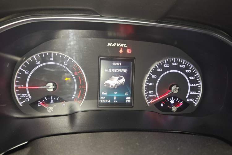 Used Haval H6 2017 Red-Label 1.5T Automatic Two-Wheel Drive Smart Edition Instrument Cluster