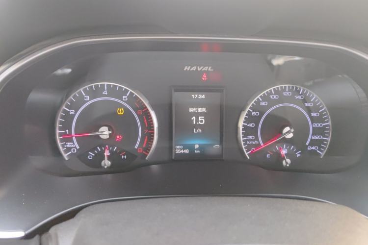 Used Haval H6 2017 Red Label 2.0T Automatic Two-Wheel Drive ZhiShang Model Instrument Cluster