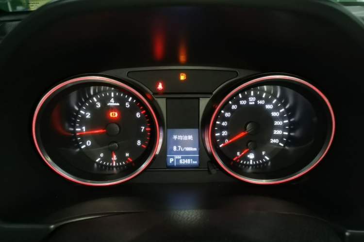 Used Haval H6 2017 Red-Label Sport Edition 1.5T Automatic Two-Wheel Drive Luxury Model Instrument Cluster
