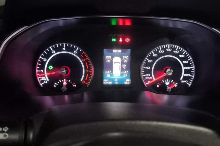 Used Haval H6 2017 Red-Label 1.5T Automatic Two-Wheel Drive Smart Edition Instrument Cluster