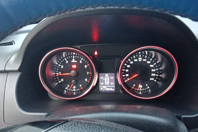 Used Haval H6 2017 Blue Label Sport Edition 1.5T Automatic Two-Wheel Drive Luxury Model Instrument Cluster