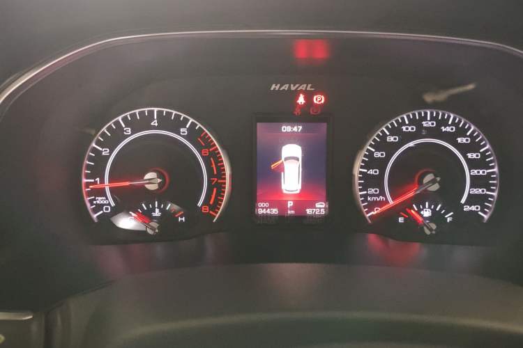 Used Haval H6 2017 Red-Label 1.3T Automatic Two-Wheel Drive ZhiShang Model Instrument Cluster