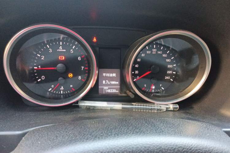 Used Haval H6 2017 Red-Label Sport Edition 1.5T Manual Two-Wheel Drive Elite Model Instrument Cluster
