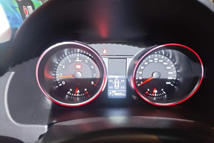 Used Haval H6 2017 Blue Label Sport Edition 1.5T Automatic Two-Wheel Drive Luxury Model Instrument Cluster