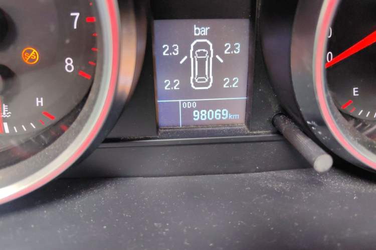 Used Haval H6 2017 Blue Label Sport Edition 1.5T Manual Two-Wheel Drive Elite Model Odometer Close Up