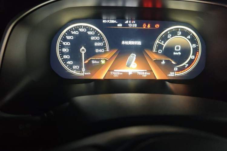 Used Haval H6 2017 Blue Label 1.5T Automatic Two-Wheel Drive Leading Plus Model Odometer Close Up
