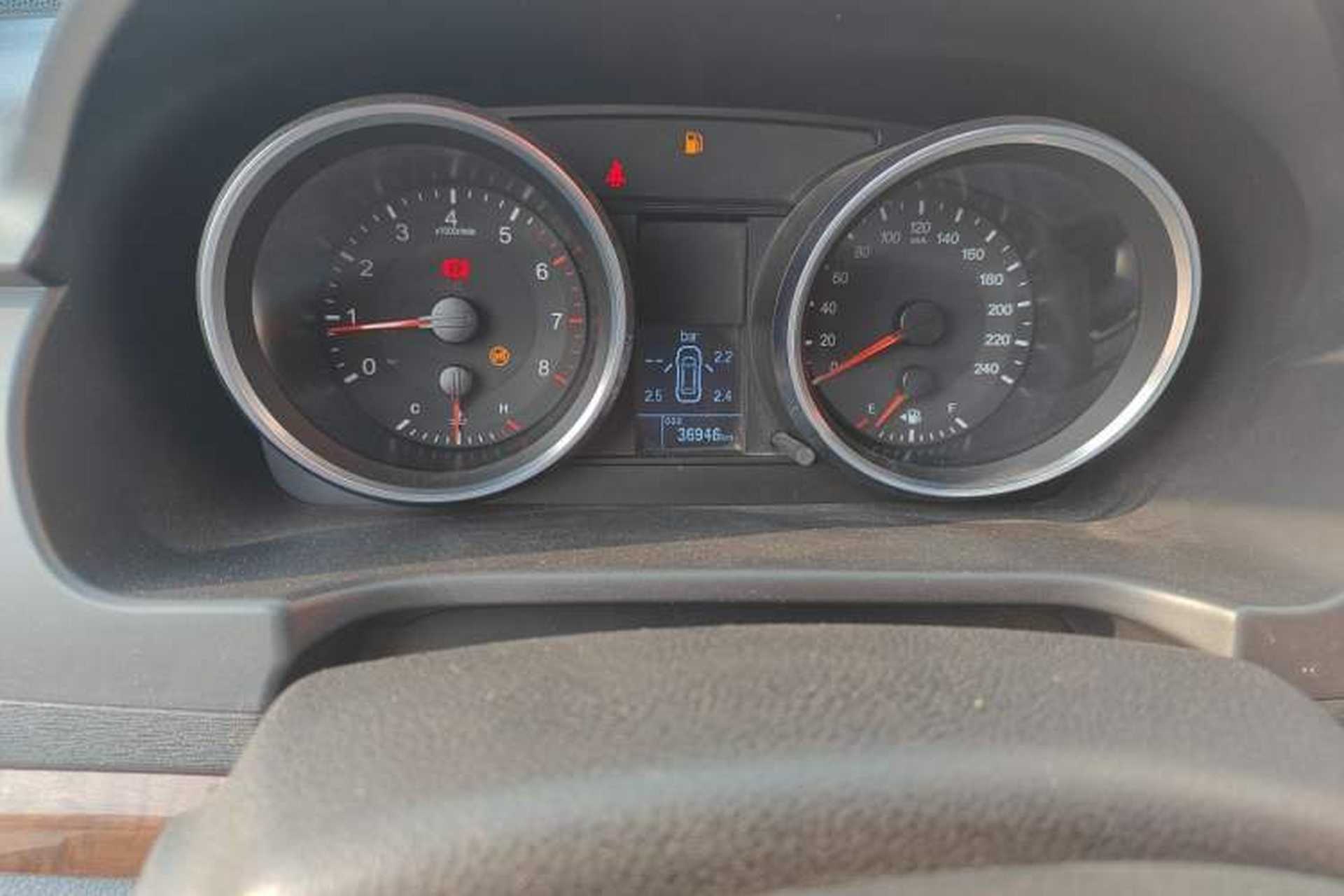 Used Haval H6 2017 Red-Label Sport Edition 1.5T Manual Two-Wheel Drive Elite Model Odometer Close Up