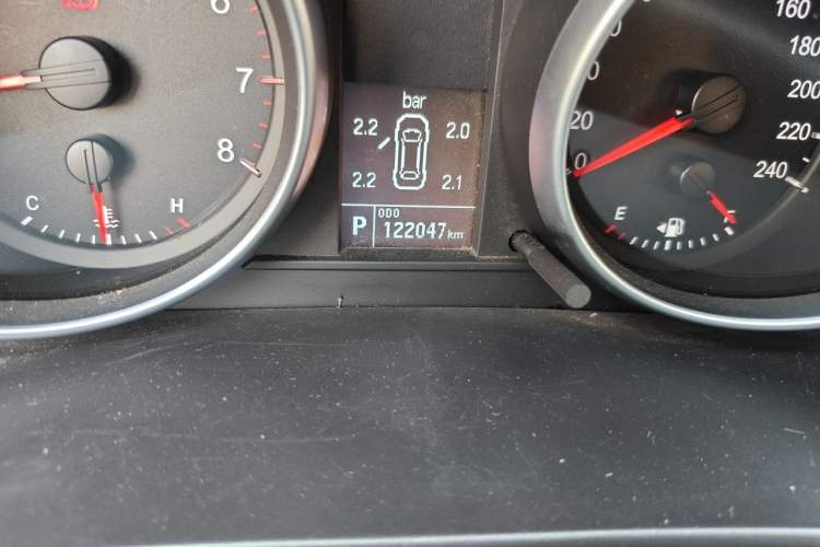 Used Haval H6 2017 Classic Edition 1.5T Automatic Two-Wheel Drive Elite Model Odometer Close Up