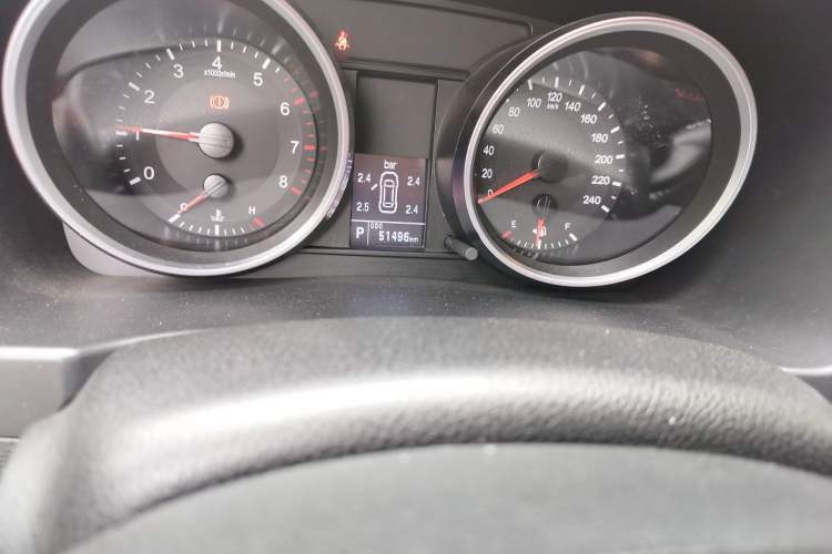 Used Haval H6 2017 Red-Label Sport Edition 1.5T Automatic Two-Wheel Drive Luxury Model Odometer Close Up