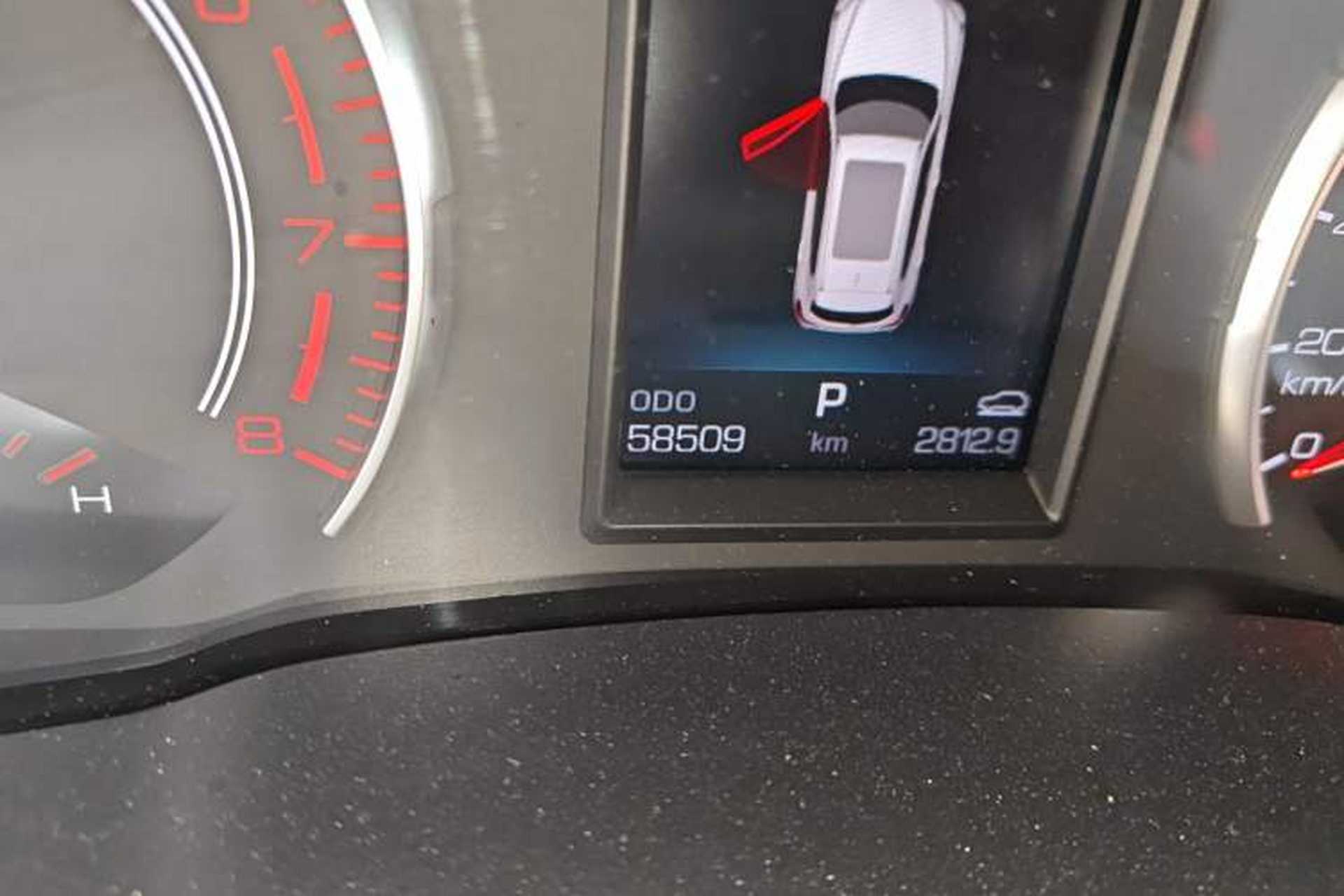 Used Haval H6 2017 Red-Label 1.5T Automatic Two-Wheel Drive Smart Edition Odometer Close Up