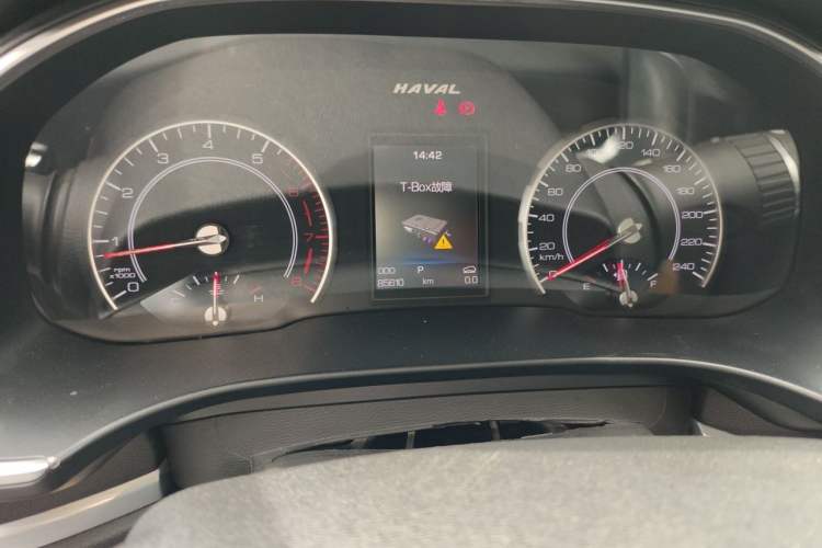 Used Haval H6 2017 Red-Label 1.3T Automatic Two-Wheel Drive Fashion Edition Odometer Close Up
