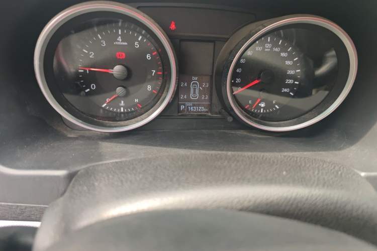 Used Haval H6 2017 Red-Label Sport Edition 1.5T Automatic Two-Wheel Drive Luxury Model Odometer Close Up