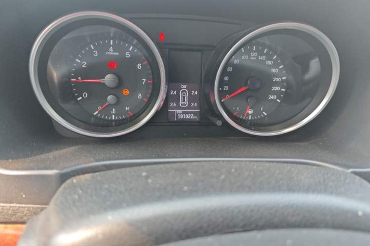 Used Haval H6 2017 Red-Label Sport Edition 1.5T Manual Two-Wheel Drive Elite Model Odometer Close Up