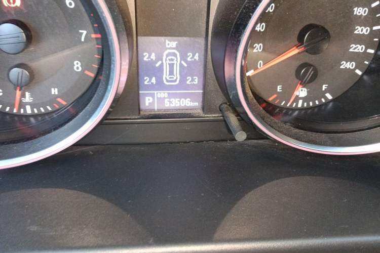Used Haval H6 2017 Red-Label Sport Edition 1.5T Automatic Two-Wheel Drive Luxury Model Odometer Close Up